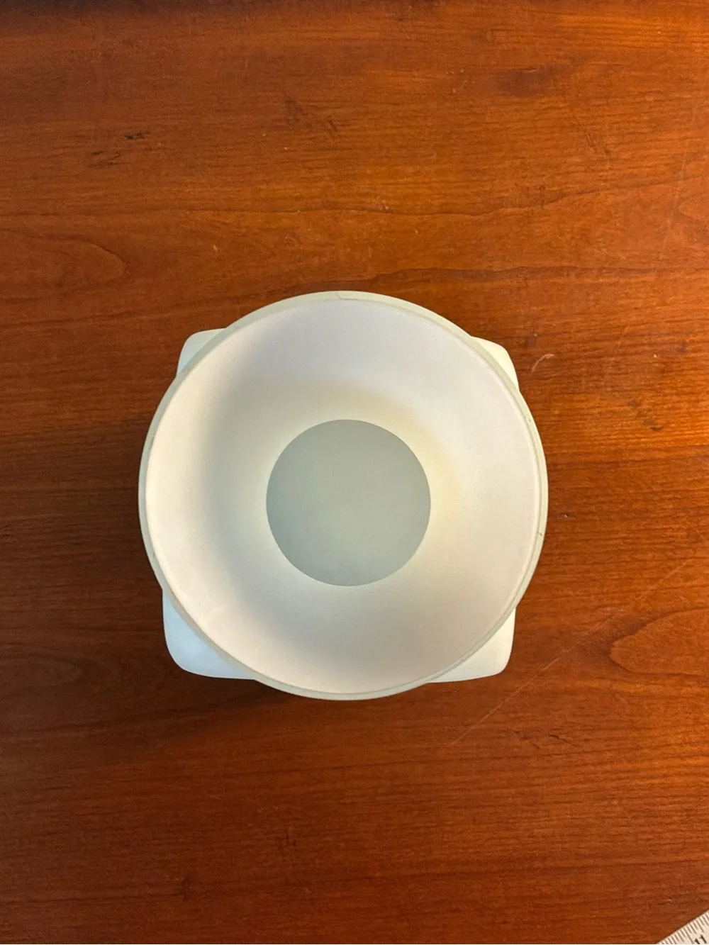 Toyo Japanese     Frosted light Blue Vase